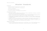 Fourier Analysis - University of Southamptonevans/TS/Toolbox/fmodule.pdf · Fourier Analysis Contents ... • Advanced Engineering Mathematics, E. Kreysig - has a throrough discussion,