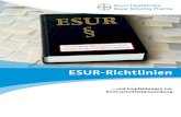 ESUR- · PDF file6 ESUR-Richtlinien und Empfehlungen zur Kontrastmittelanwendung TTTT 7: Untersuchungsmöglichkeiten ohne iodhaltige KM z. B. MRT in Erwägung ziehen