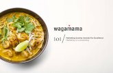 Marketing Society Awards For Excellence Marketing on a ... · PDF fileMarketing Society Awards For Excellence. Marketing on a shoestring — 4. Wagamama’s core heartland of modern,