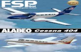 Flight Simulation eMagazine : · PDF filemilitary d esignation is C-28, and Swedish Air Force designation TP 87. ... Review Aircraft Cessna C404 Titan Alabeo Review Aircraft Review