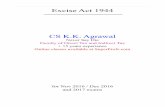 CS K.K. Agrawal - FinApp | CA CPT IPCC Final · PDF fileIn order to attract excise duty under the CEA 1944 the goods must be (a) Movable (b) Immovable (c) Movable or immovable (d)