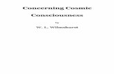 Concerning Cosmic Consciousness - Masonic Librarymasoniclibrary.com/books/Concerning Cosmic Consciousness - W L... · IT is rather to be assumed that a man who writes about cosmic