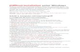 (Offline) Installation unter Windows - cdn.drg.decdn.drg.de/media/document/11848/OpenREM-Installation-Deutsch.pdf · Den PostgresSQL Installer postgresql-9.5.3-1-windows-x64.exe starten.