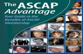 The ASCAP Advantage - ascapfoundation.org/media/files/pdf/career... · Hal David Wayland Holyfield ... from Leonard Bernstein to Beyoncé, from Marc Anthony to Brad Paisley, ...