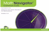 Common Core State Standards for Mathematics Grades 1-8 · PDF fileCommon Core State Standards for Mathematics ... Grade 1 Math Navigator Common Core Module and ... 1-8. This standard