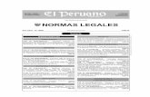 Cuadernillo de Normas Legales - · PDF fileAprueban expediente técnico del ... ubicado en la provincia de Huancayo 398739 ... a España para participar en la V Edición de la Escuela