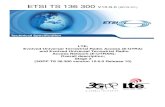 TS 136 300 - V10.6.0 - LTE; Evolved Universal Terrestrial ... · PDF fileETSI TS 136 300 V10.6.0 (2012-01) LTE; Evolved Universal Terrestrial Radio Access (E-UTRA) and Evolved Universal