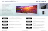 Serie KS9000 SUHD TV -  · PDF fileSamsung SUHD Quantum Dot Display Gracias a su panel de 10bit es capaz de reproducir ... Analiza las imágenes, localiza la posición de los