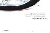 ISO Revisions Moving from ISO / TS 16949 :2009 to IATF ... 16949... · Transition Guide. ISO Revisions. Moving from to IATF 16949:2016 ISO/TS 16949:2009
