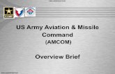 US Army Aviation & Missile Command - HAMA Webhamaweb.org/presentations/2015/june2015williamandrews.pdf · US Army Aviation & Missile Command (AMCOM) ... USATA –US Army Test, ...