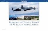 Equipment and Training Systems for All Types of Military ...resources.flightsafety.com/PDFs/military/FlightSafety_Military... · Equipment and Training Systems for All Types of Military
