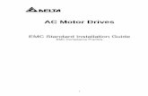 AC Motor Drives -  · PDF filei AC Motor Drives EMC Standard Installation Guide EMC Compliance Practice