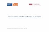 An overview of philanthropy in Europe - Foundation · PDF fileObservatoire de la Fondation de France / CERPhi – April 2015 Executive summary Everywhere in Europe, the foundation
