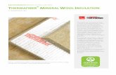 Thermafiber Light and Heavy Density Mineral Wool ... EPD Thermafiber... · Thermafiber® Mineral Wool Insulation Light and Heavy Density Mineral Wool Insulation Board According to