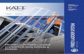 FIXED LADDER SYSTEM - Sayfasayfa.com.au/wp-content/uploads/2017/06/LD400_Katt_FixedLadder... · proprietary fixed ladder system for safe access & egress fixed ladder system brochure