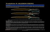 ProAdvice 3: AILERON SIZING - Aircraft Design Software 3 - AILERON... · ProAdvice 3 AILERON SIZING Copyright ©2011 GreatOwlPublishing 1 NOT FOR RESALE ProAdvice 3: AILERON SIZING