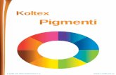Pigmenti - Credicom International - Dobrodošli · PDF fileCredicom International d.o.o. 1 KOLTEX PIGMENTI KOLTEX PIGMENTI BRAON PIGMENT K 500 Hemijski naziv - Fe 2 O 3 +MnO 2 Forma