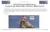 Casing Design User Manual Revision 2 - · PDF fileCasing Design User Manual Page 1 ... User defined Custom Casing Specifications can also be incorporated into ... - The Joint Connection