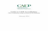 The Continuous Improvement (CI) Pathway · PDF fileThis Guide to CAEP Accreditation through the Continuous Improvement Pathway is intended to support Educator Preparation Providers