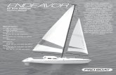 EP RTR Sailboat - Pro Boat · PDF file3 Introduction Thank you for purchasing the Pro Boat® Endeavor™ EP ready-to-run sailboat. This craft has been designed to provide many hours
