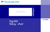 RXS-F2V1B 07 EN -  2)V... · PDF filetechnical data Split Sky Air RXS-F2V1B air conditioning systems