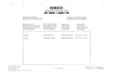 L.' IVECO -  · PDF fileL.' WORKSHOP MANUAL MANUALE DI RIPARAZIONE \ IVECO MANUEL DE REPARATION REPARATURANLEITUNGEN Commercial name AIFO iransformation Basic engine Index table