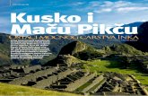 Destinacije Kusko i Maču Pikču - Travel · PDF filešahovska tabla, gde su ˙gure uračene po uzoru na Inke i španske ratnike. Ne zabora-vite cenkanje REKREACčA U Kusku ima dosta
