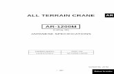 ALL TERRAIN CRANE AR-1200M - tadano-imes. · PDF file－259 － Control No. JA-02 ALL TERRAIN CRANE AR-1200M JAPANESE SPECIFICATIONS CARRIER MODEL SPEC. NO. FAUN RTF120-5 AR-1200M-1-90103