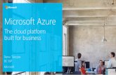 Microsoft Azure - ALSO · PDF file• Microsoft (O365/Exchange/SharePoint, CRM, Visual Studio Online etc.) App Operations 50% ... Microsoft Azure with Azure Site Recovery StorSimpleAppliance