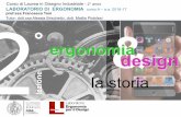 ergonomia design - · PDF fileFrancesca Tosi – Università di Firenze –Design Ergonomia Innovazione Sicurezza in sanità Sostenibilità Design Sicurezza sul lavoro Human Computer