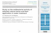 Antibacterial activity of selected natural herbs - · PDF fileDWESD 6, 199–231, 2013 Antibacterial activity of selected natural herbs P. S. Harikumar and C. M. Manjusha Title Page