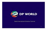 Qasim International Container Terminaldpworldkarachi.com/uploads/topmenu/QICT 2015_20150805125015.pdf · QICT Share holding (100 % foreign) – D P World (Dubai World – Dubai) Total