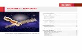 DUPONT  · PDF fileDuPont™ Kapton® is used in applications such as the solar array and for thermal management in the United States space program. DUPONT™ KAPTON®