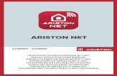 ARISTON NETariston.com/media/files/143_1655_Libretto_istallazione.pdf · ariston net istruzioni di installazione ed uso installation and user manual instrucciones de instalaciÓn