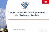 Opportunités de développement de l’Éolien en Tunisietunesien.ahk.de/fileadmin/ahk_tunesien/02_DE_International/Energie... · interconnectés au réseau électrique national MT….