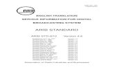 SERVICE INFORMATION FOR DIGITAL BROADCASTING SYSTEM · PDF filearib std - b10 version 4.6-e2 english translation service information for digital broadcasting system arib standard arib