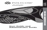 User Guide and Administrator Guide - Polycom Moscowpolycom-moscow.ru/pdf/soundstation2_avaya2490_user_guide.pdf · User Guide and Administrator Guide ... this booklet. • Never install