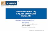 The New OBIEE 11g A Quick Start Guide Hands-Onvlamiscdn.com/papers/heartland2011-presentation4.pdf · • OBIEE 11g/10g - BI ... •Single Click access to objects and catalog ...
