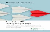 Association CEOs: Leading Through Change/media/Publications and Reports/Association CEO… · Association CEOs: Leading through Change 2 3 5 9 12 16 18 21 22 Foreword Introduction
