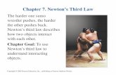 Chapter 7. Newton’s Third Law - GSU P&A · PDF fileTitle: Microsoft PowerPoint - chapter7 [Compatibility Mode] Author: Mukesh Dhamala Created Date: 3/7/2011 4:09:48 PM