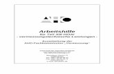 Arbeitshilfe - aho.de · PDF fileEditorial Mit dieser Arbeitshilfe knüpft der AHO an die Tradition an, seineMitgliedsorganisa- tionen und die ihnen angehörenden Kolleginnen und Kollegen