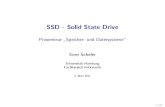 SSD - Solid State Drive  - Solid State Drive Proseminar  Speicher- und Dateisysteme\ Sven Schefer Universit at Hamburg Fachbereich Informatik 2. M arz 2011 1/25