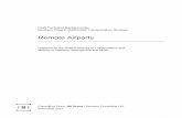 Remote Airports Draft Technical Backgrounder · PDF file10.11.2016 · Draft Technical Backgrounder Northern Ontario Multimodal Transportation Strategy Remote Airports Prepared for