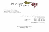 Weine & Mehr MK Wein + Gastro GmbH - · PDF fileAz. Agr. Franco Mondo, San Marzano Oliveto sFr. pro Fl. Weisswein (süss) Moscato d’Asti DOCG 2015 16.00 Moscato Passito “Sìleo”