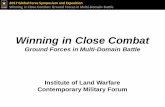 Winning in Close Combat - Voice for the Army · PDF fileTraining and Doctrine Command Innovation for Complex World Victory Starts Here! 2017Global Force Symposium and Exposition Winning