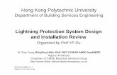 Lightning Protection System Design and Installation ... n… · Lightning Protection System Design and Installation Reviewand Installation Review ... of star earthing and bonding
