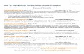 New York State Medicaid Fee-For-Service Pharmacy · PDF fileRevised: December 14, 2017 NYS Medicaid Fee-For-Service Preferred Drug List 2 PREFERRED DRUG LIST – TABLE OF CONTENTS