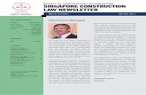 SOCIETY OF CONSTRUCTION LAW (SINGAPORE) … newsletter issue 17 2012jun.pdf · Eugene Seah Davis Langdon & Seah Singapore Pte Ltd ... followed by a discussion on various contracts