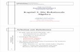 Kapitel 3: Die Relationale Algebra - LMU · PDF fileKapitel 3: Die Relationale Algebra Ludwig Maximilians Universität München Institut für Informatik Lehr- und Forschungseinheit