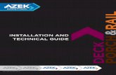 INSTALLATION AND TECHNICAL GUIDE - · PDF file©2010 AZEK Building Products 2 AZEK Deck 3 AZEK Deck Colors 6 AZEK Deck Double Dare 7 AZEK Deck Installation Guidelines 9 AZEK Deck Basic